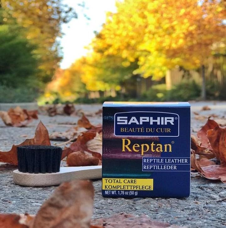 SAPHIR BEAUTÃ‰ DU CUIR Reptan - Repair and Shine Care for Reptile Leather - 50 mL - Image 5